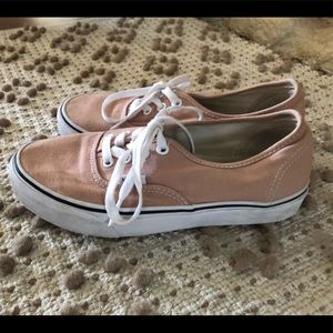 Tan Classic Low Vans